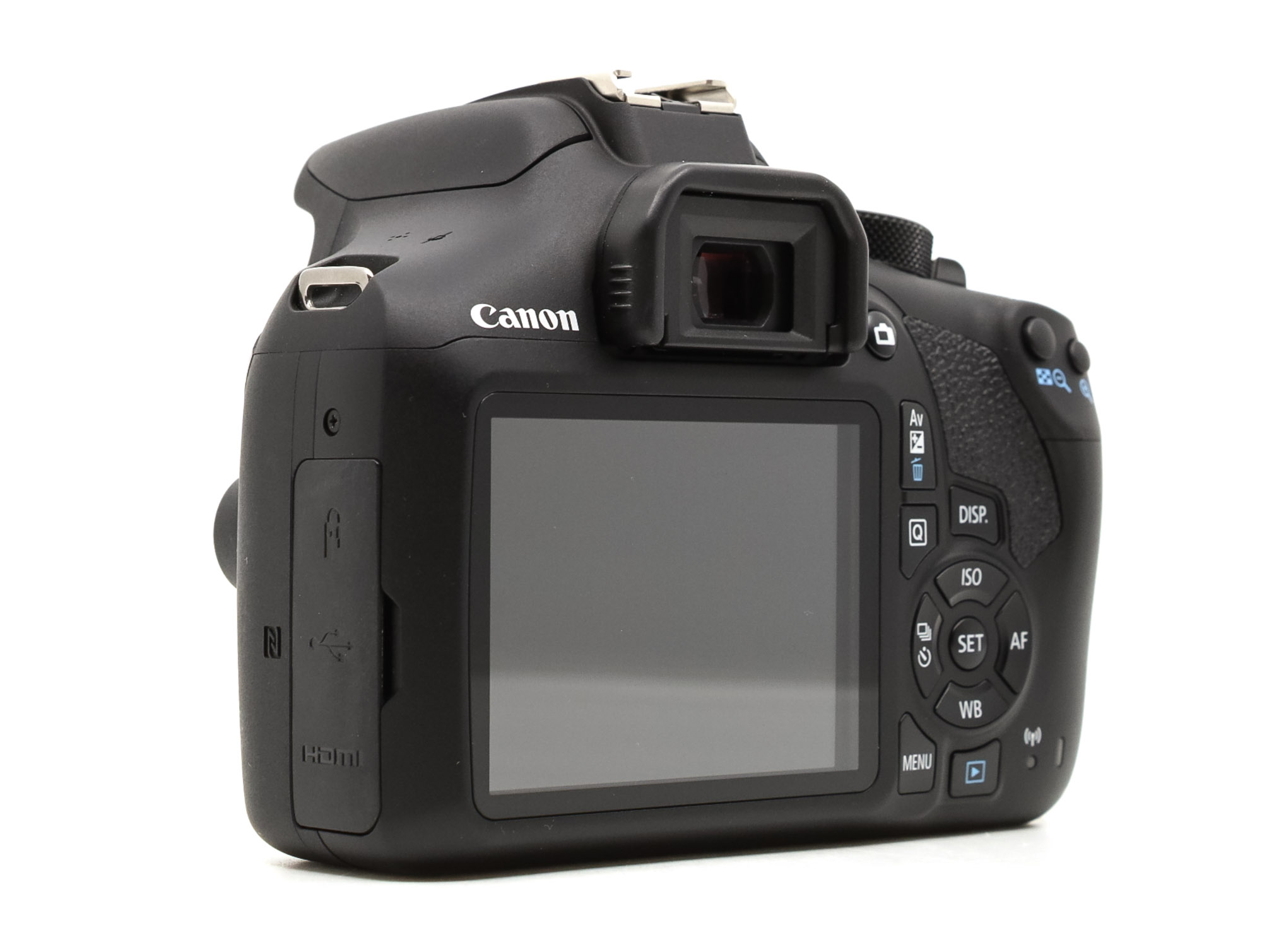 Rear panel of the T6